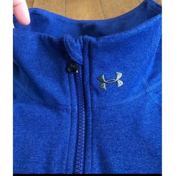 Under Armour Blue jacket bundle of two high neck both size medium - Picture 10 of 13